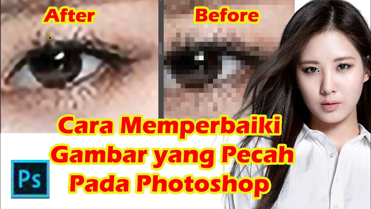 Cara Memperbaiki Gambar yang Pecah pada Photoshop ( image size ) - YouTube