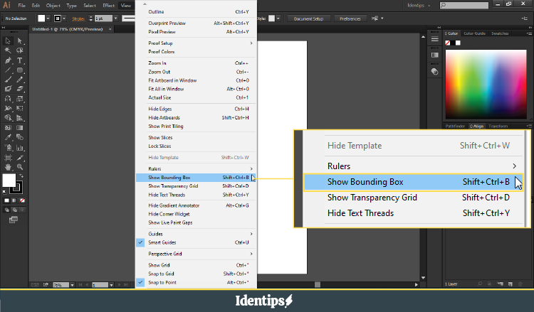 Cara Mengatasi Selection Tool Adobe Illustrator Yang Tidak Dapat