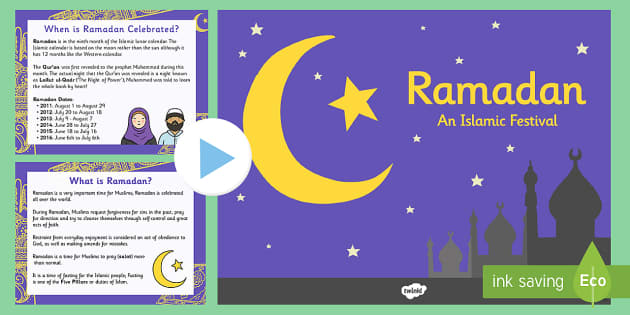 Gambar PowerPoint Ramadan Informasi