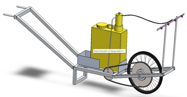 Design and Fabrication of Agricultural Sprayer