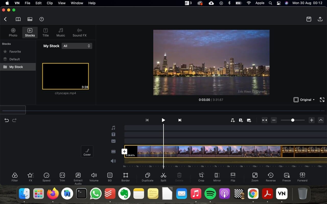 VN Video Editor for Mac