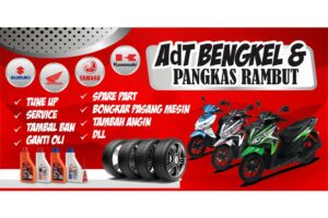 Dahsyat! Desain Banner Bengkel Motor Wajib Kamu Ketahui