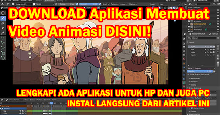 Aplikasi Membuat Video Animasi Bergerak