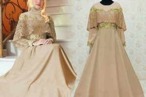 Penting! Gambar Desain Baju Gamis Terbaru Terpecaya