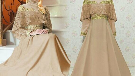 Penting! Gambar Desain Baju Gamis Terbaru Terpecaya