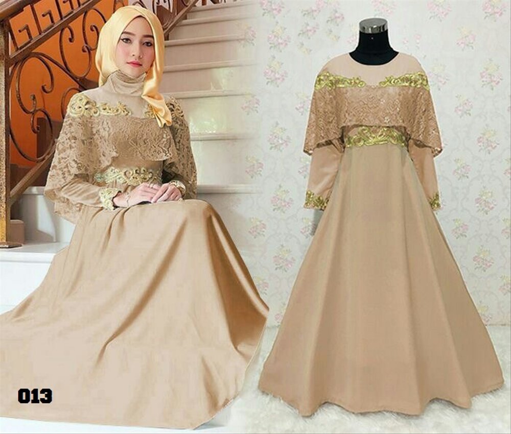 Gambar Sketsa Baju Gamis Muslim – OOTD Casual