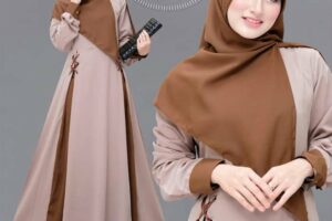 Terbongkar! Gambar Desain Baju Gamis Muslim Terbaik