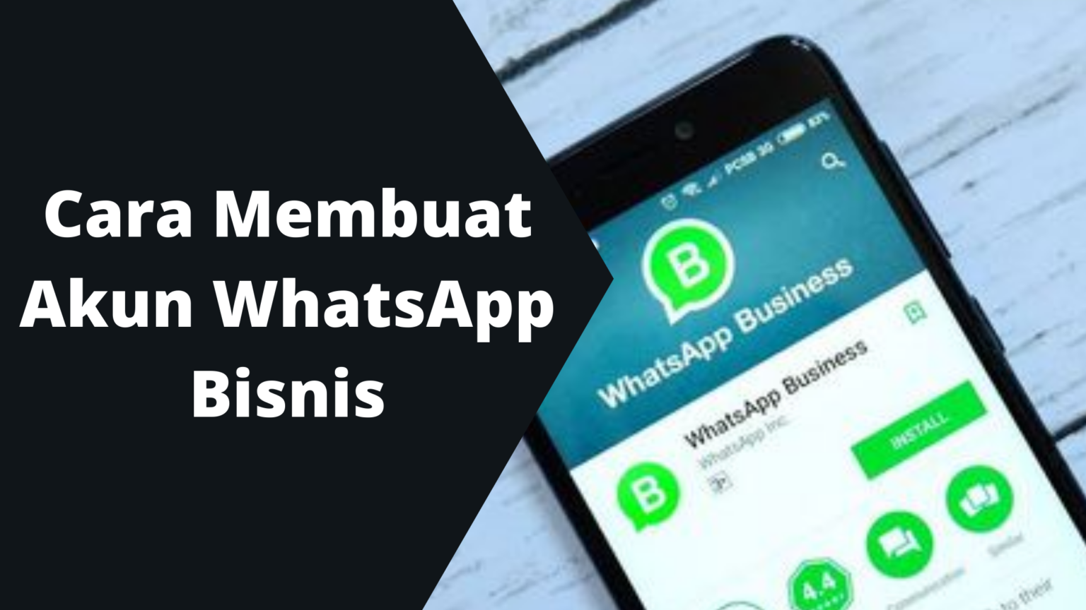 Cara Membuat Akun WhatsApp Bisnis