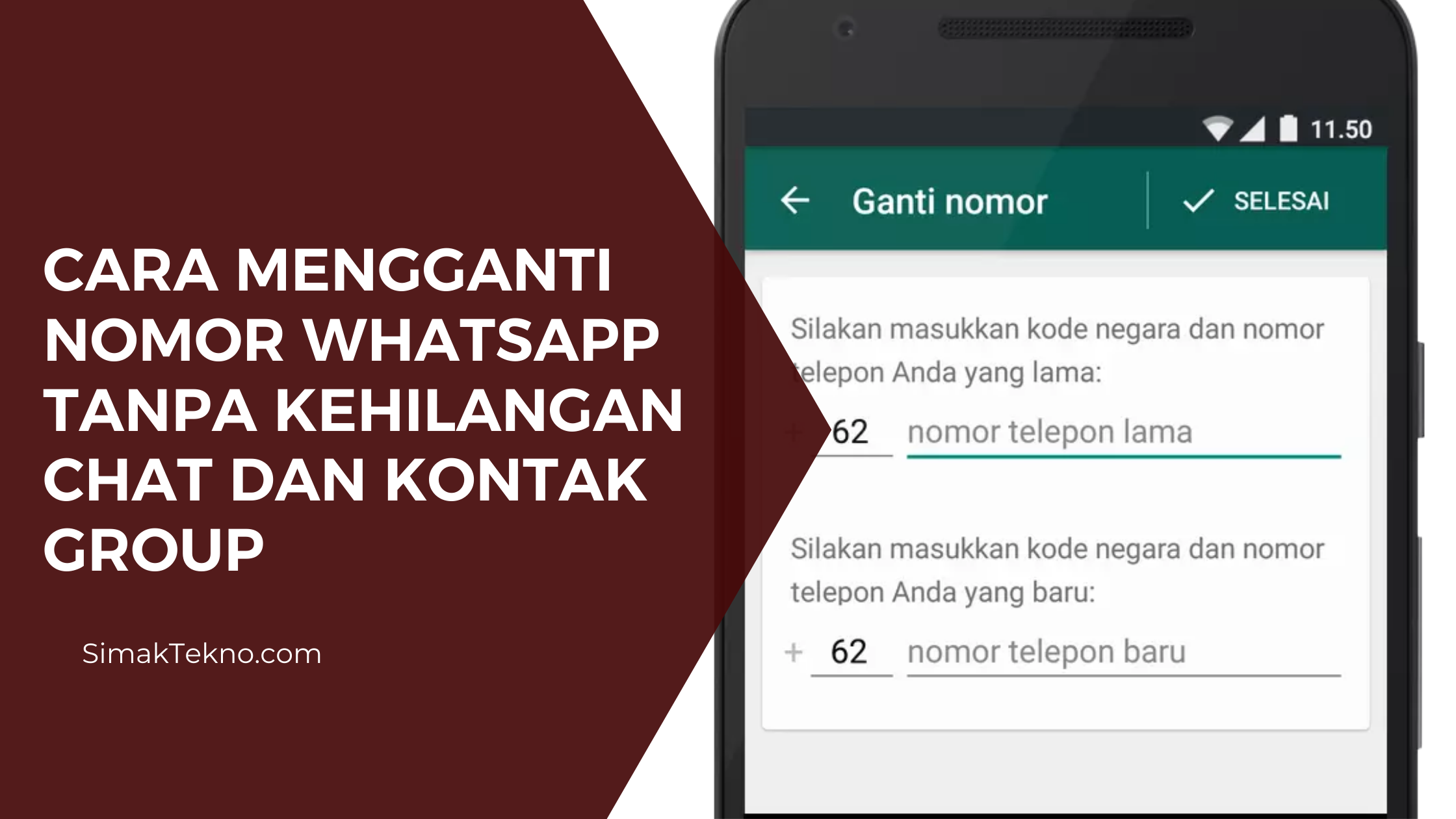 3 Cara Mengganti Nomor Whatsapp Tanpa Diketahui Kontak - Riset