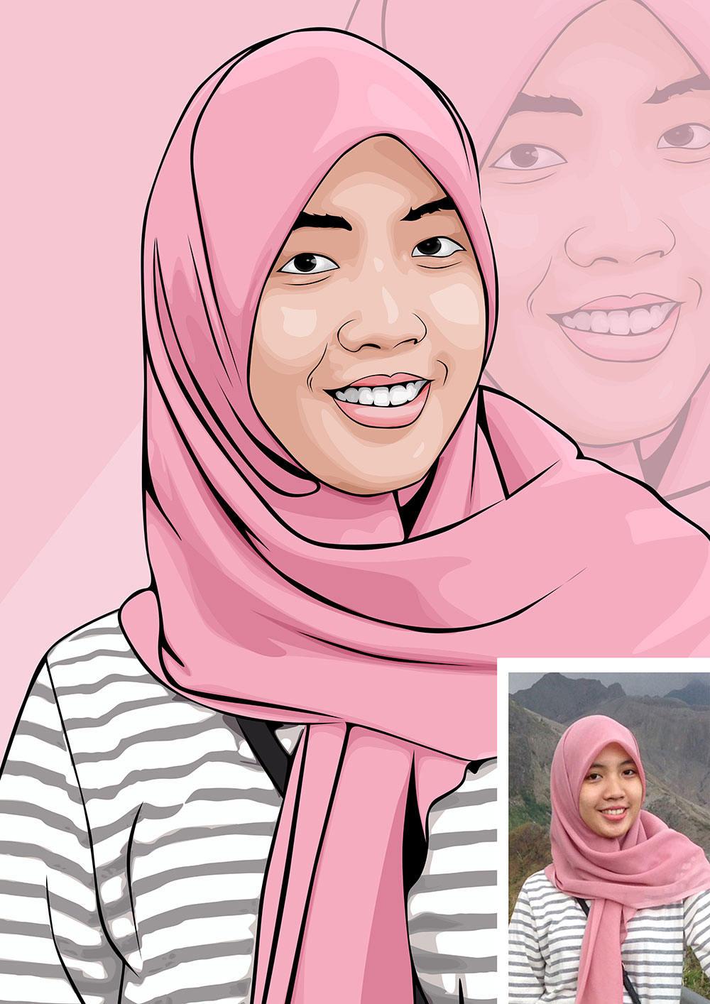 Cara praktis membuat foto menjadi kartun atau vector | Tutorial89