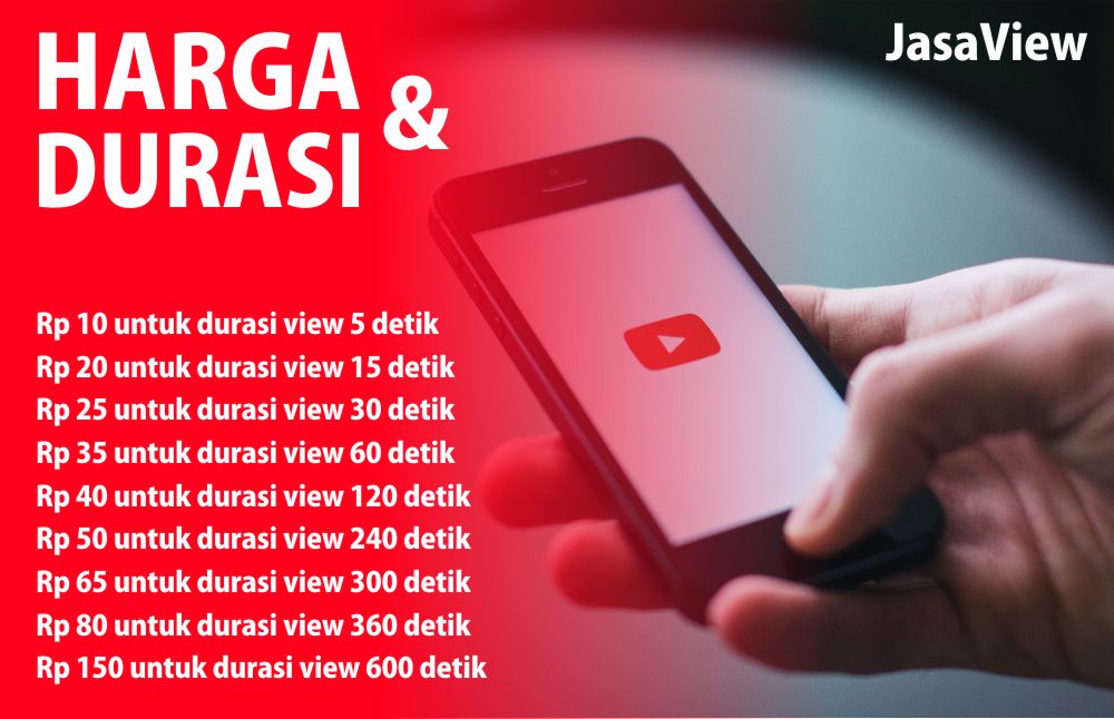 JasaView : Jasa Jam Tayang YouTube 4.000 Jam Tayang - Welcome