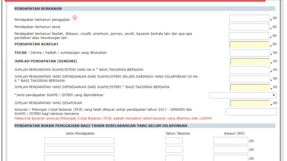 Hebat! Cara Isi E Filing Lhdn 2023 Terpecaya