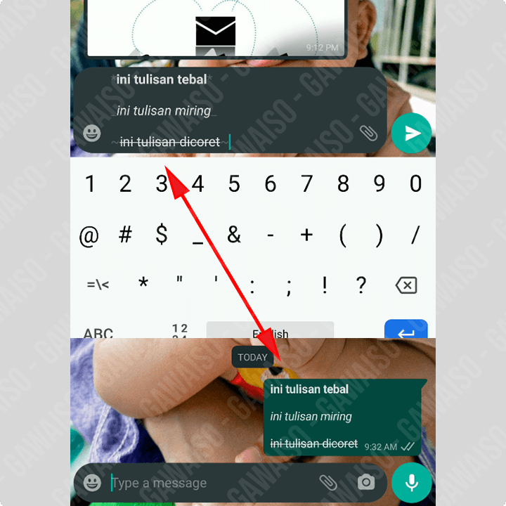 Cara Edit Tulisan di WhatsApp: Cara Bold, Miring, Garis, dan Ganti Warna