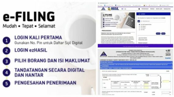 Terbongkar! Cara Isi E Filing Borang Be Terpecaya