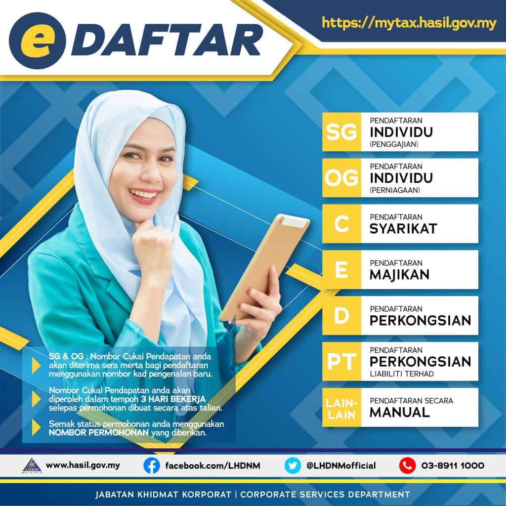 Cara Daftar Cukai LHDN Untuk e-Filing 2023