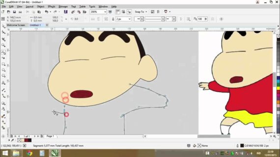 Terbongkar! Cara Membuat Kartun Lucu Dengan Coreldraw Terbaik