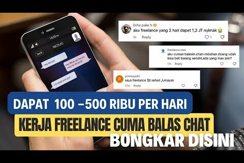 Hebat! Cara Daftar Freelance Balas Chat Terbaik