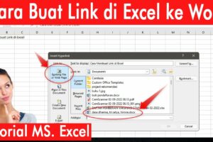 Rahasia Cara Membuat Link Foto Di Excel Wajib Kamu Ketahui