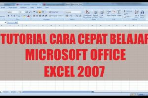 Rahasia Youtube Cara Menggunakan Microsoft Excel Terbaik