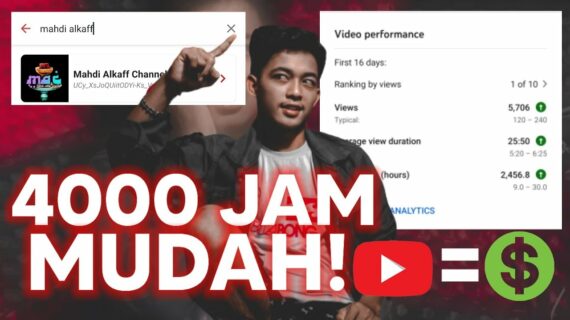 Penting! Jual Beli Jam Tayang Youtube Terbaik