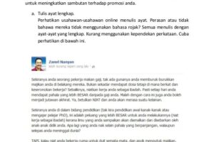 Dahsyat! Contoh Ayat Promosi Makanan Di Whatsapp Terbaik