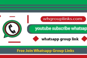 Penting! Youtube Subscribe Whatsapp Group Link Terbaik