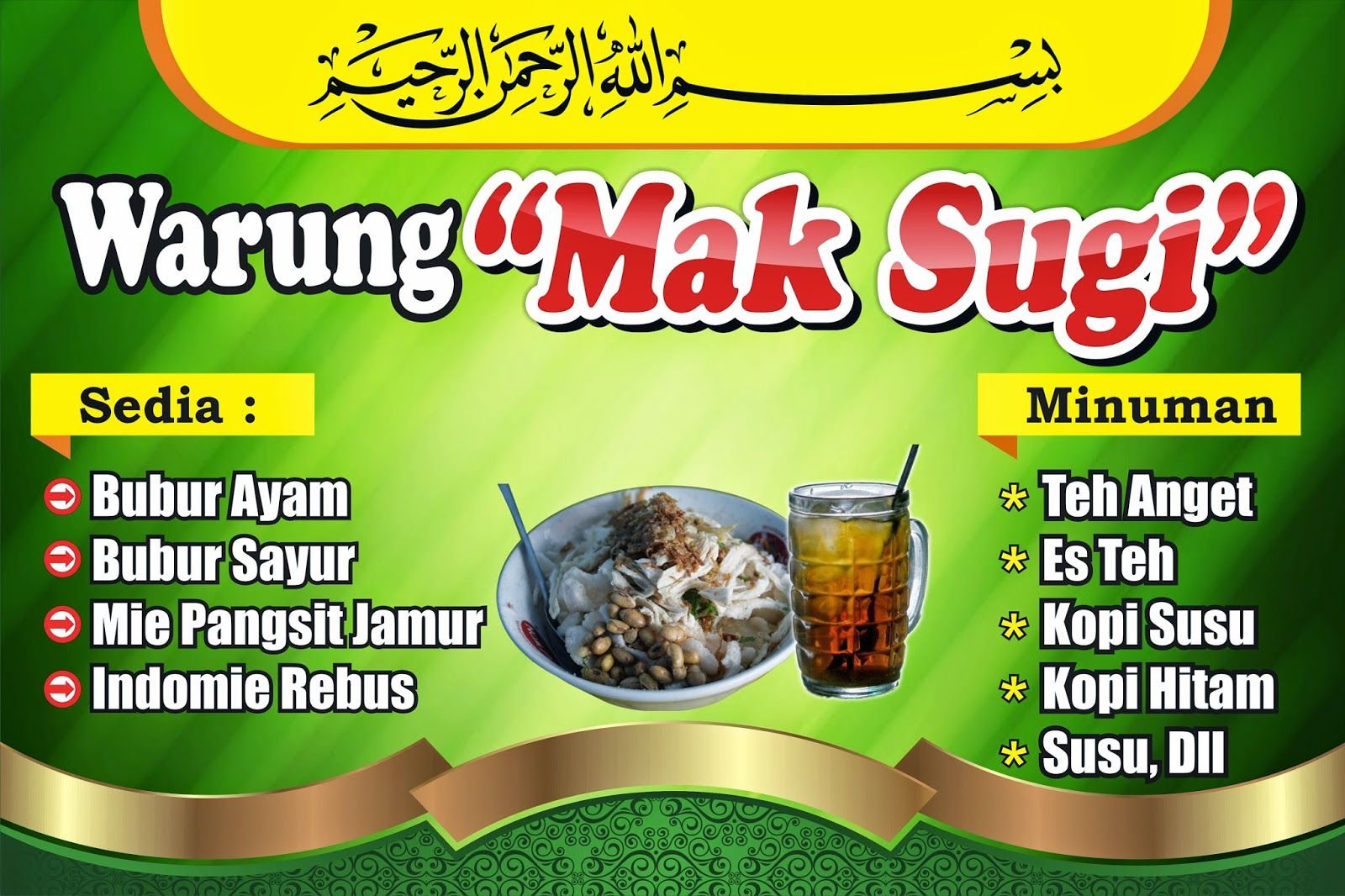 Background Banner Warung Makan – Gudang Materi Online