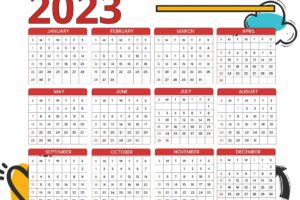 Rahasia Free Download Template Kalender 2023 Terbaik