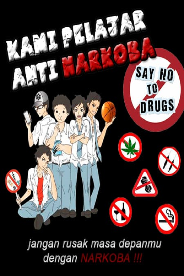 Poster Anti Narkoba Art ; Poster Narkoba Art | Kartun, Desain poster