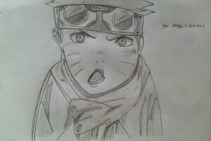 Wow! Cara Membuat Gambar Naruto Dengan Pensil Terpecaya