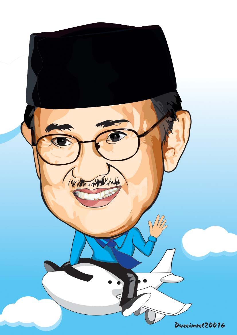 Karikatur Pahlawan Ideku Unik