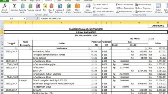 Terbongkar! Download File Excel Laporan Keuangan Perusahaan Manufaktur Terbaik