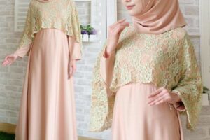 Penting! Gambar Desain Baju Gamis Pesta Terbaik