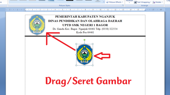 Hebat! Cara Membuat Logo Kop Surat Di Word Wajib Kamu Ketahui