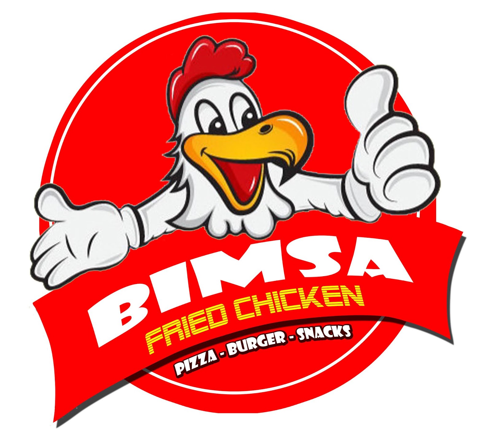 Logo Perusahaan Makanan Bimsa Fried Chicken - AA MEDIA NETWORK - IT