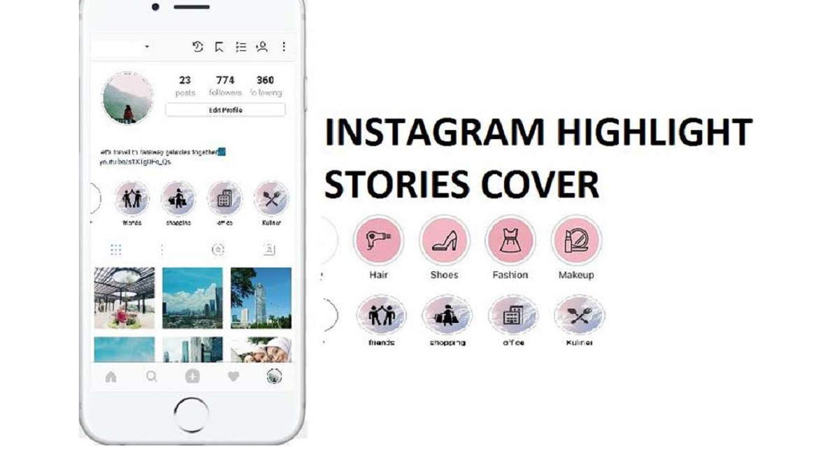 Cara Membuat Ikon Highlight Instagram yang Keren dan Unik - Gudangnya.com