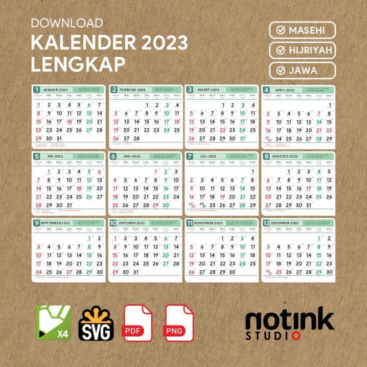 Kalender 2023 Lengkap Jawa Xls - IMAGESEE