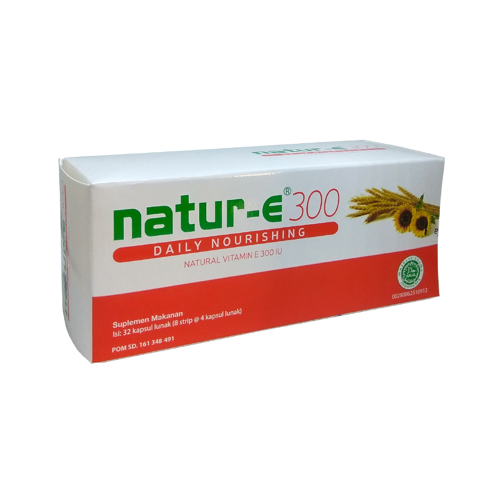 Natur-e 300 Daily Nourishing - Natural Vitamin E 300 IU - 1 Kotak