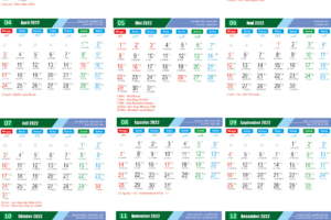 Terungkap Download Template Kalender Duduk 2023 Terbaik