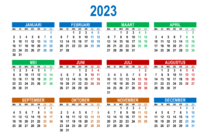 Wow! Download Kalender 2023 A4 Pdf Terpecaya