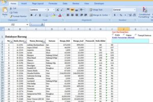 Hebat! Download File Excel Stok Barang Sederhana Terpecaya