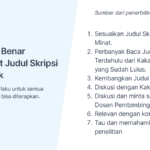 Penting! Cara Mencari Judul Skripsi Di Jurnal Wajib Kamu Ketahui