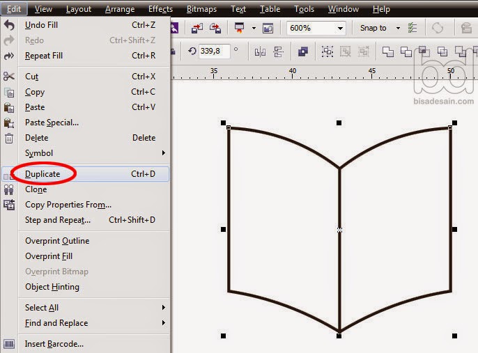 Gambar Membuat Logo Corel Draw Kursus Desain Grafis Gambar 07 Mudah di