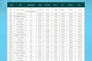 Hebat! Ramadan Calendar Template Free Download Wajib Kamu Ketahui