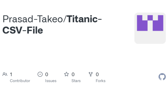 Inilah Titanic Dataset Csv Free Download Wajib Kamu Ketahui