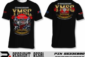 Wow! Gambar Desain Kaos Club Motor Terpecaya