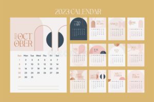 Hebat! Download Kalender 2023 Aesthetic Pdf Terpecaya