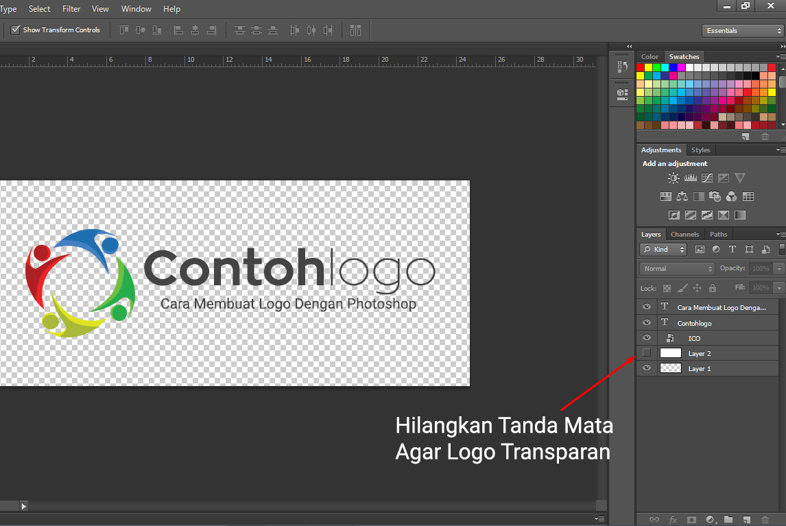 Cara Mudah Membuat Logo Sendiri Dengan Photoshop | Espada Blog