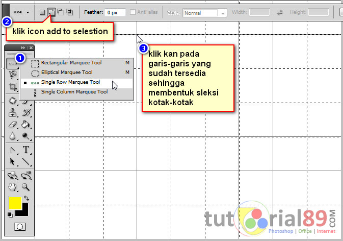 Cara Buat Kolom Di Photoshop - Kumpulan Tips