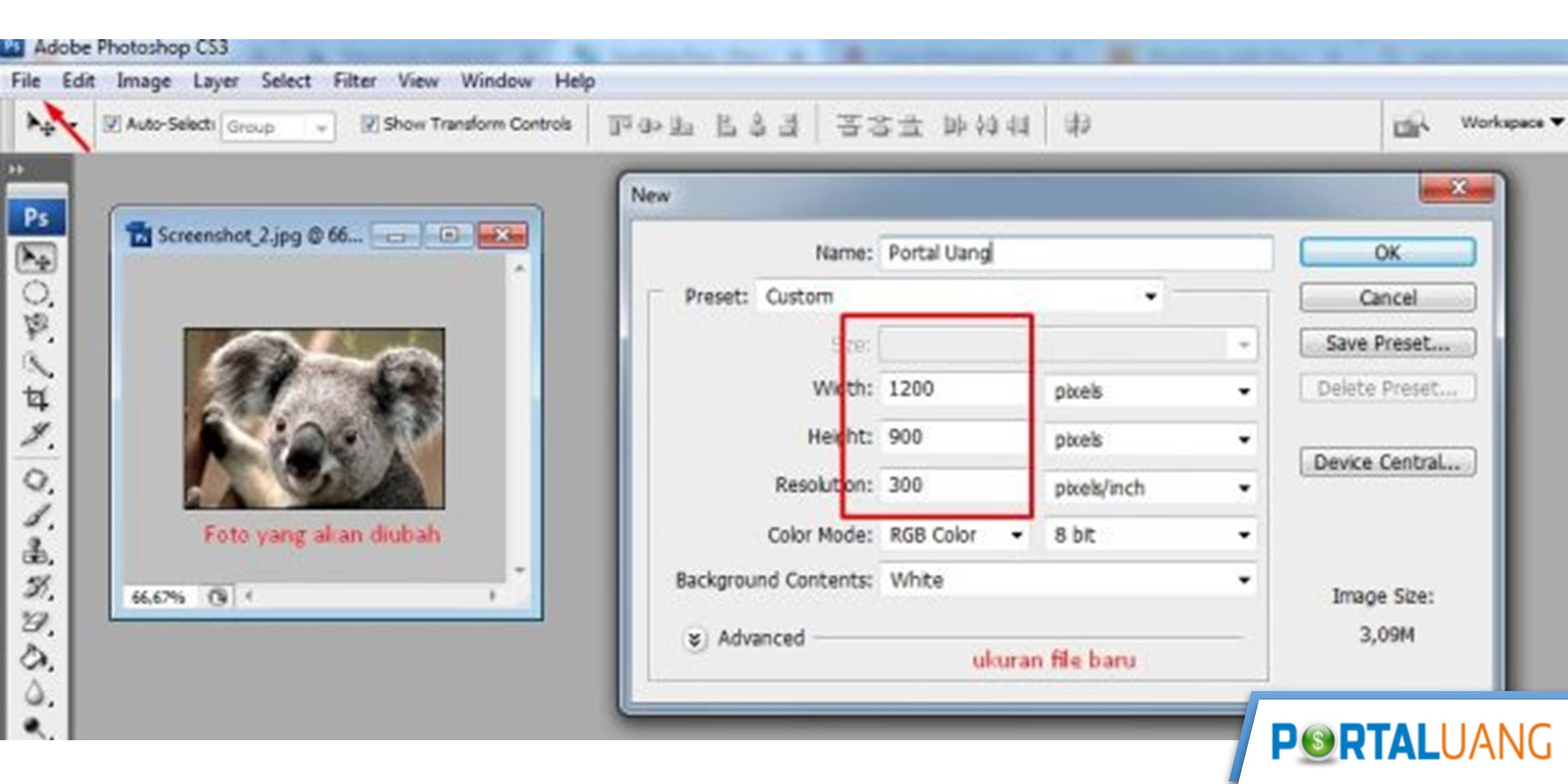 Cara Meningkatkan Resolusi Gambar Di Photoshop Terbaru